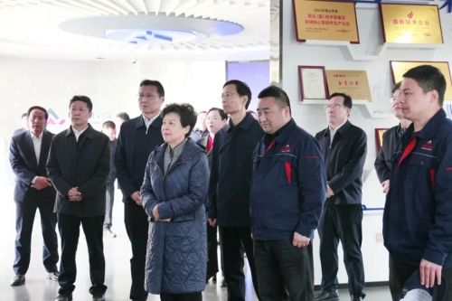 山东省政协主席葛慧君莅临康沃控股调研指导 为企业高质量发展把脉定向
